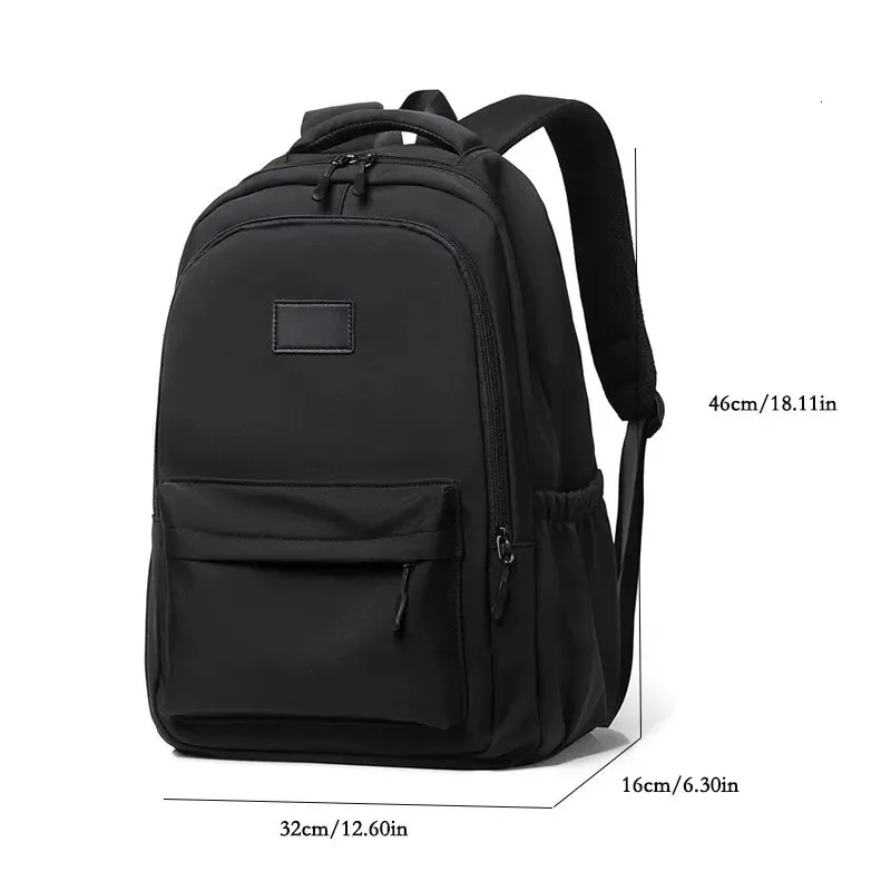 Men And Women Large Capacity Travel Backpack Universal School Bag Leisure Solid Color Outdoor Sports Backpack 250605