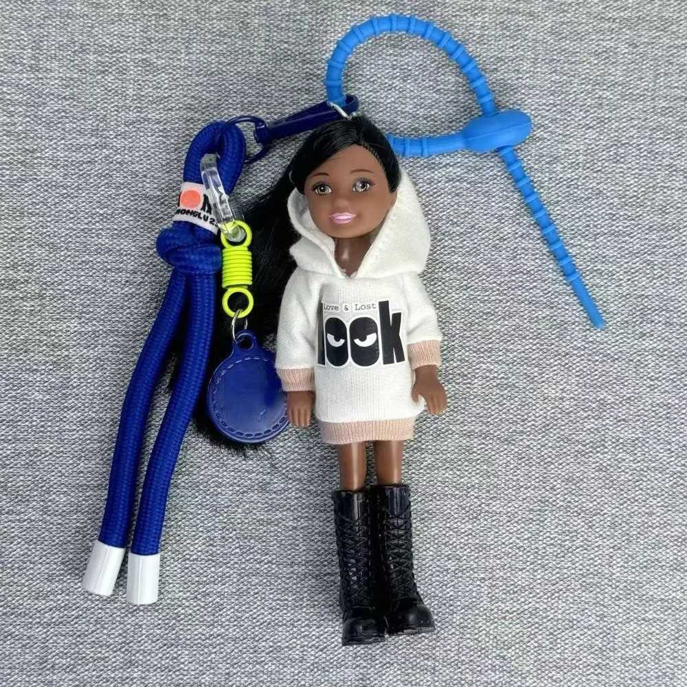 New Cute Doll Pendant Hanging Ornament DIY Change Clothes Keychain Bag Charm Gift XJ250607