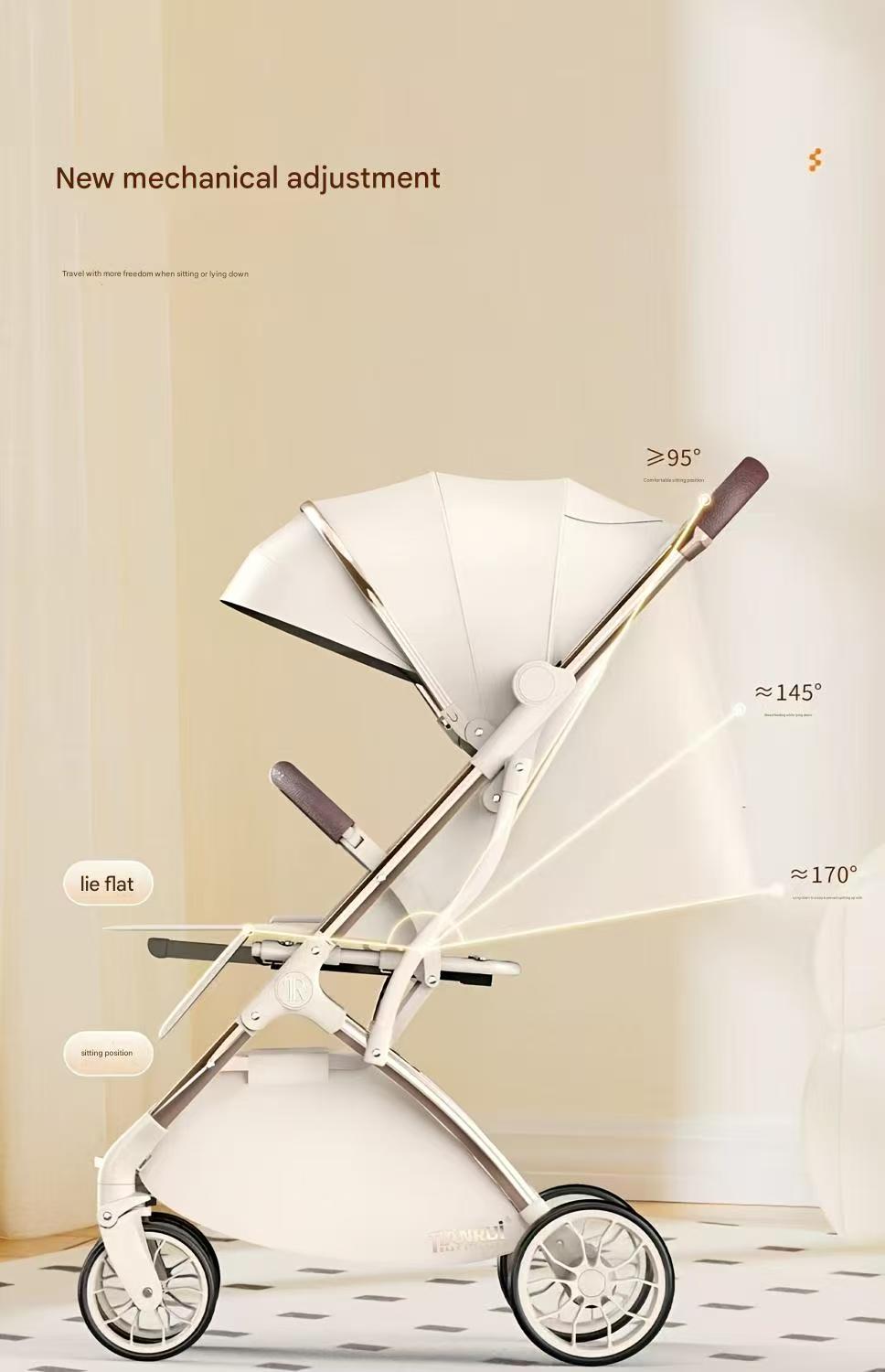 Lightweight Tianrui Travel Seat: Stable Folding Mechanism, Breathable Back Window & Scientific Support System