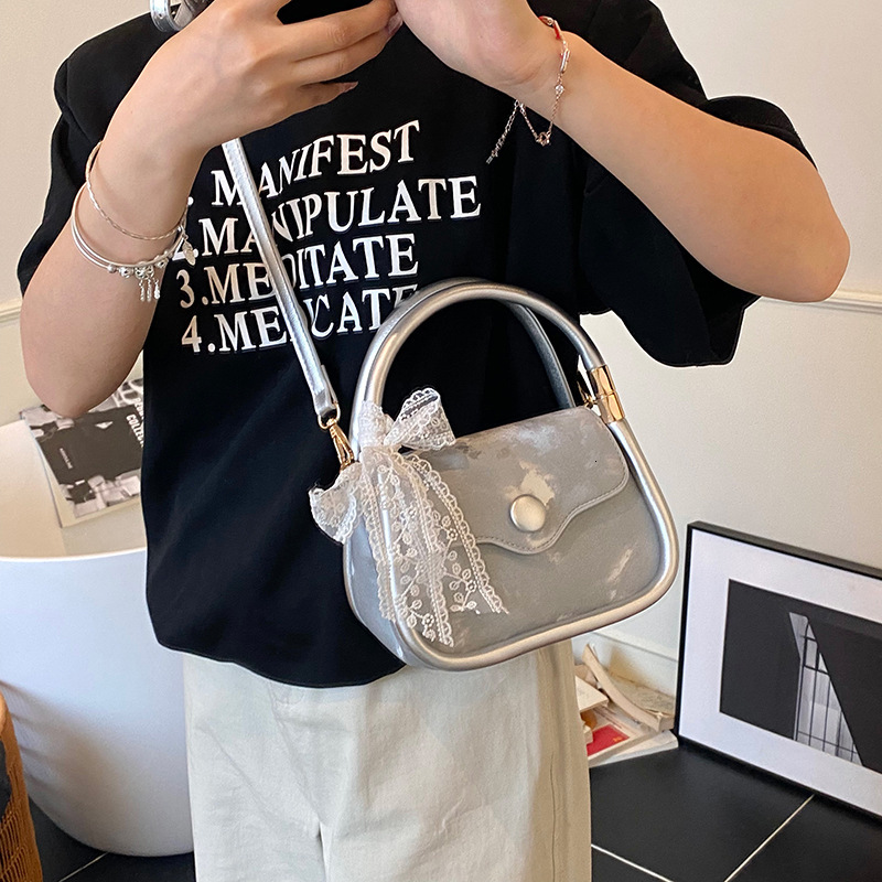 designer Trendy Small Handbags for Women 2025 New Fashionable Handheld Small Square Bags Summer High-end Shoulder Cros