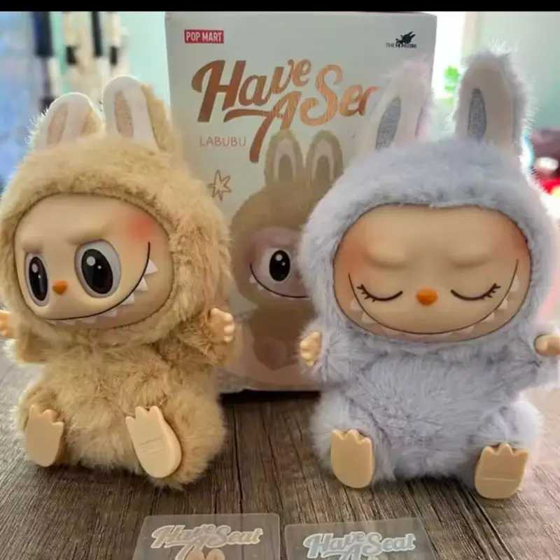 High Quality Replica V2 Sitting Party Labubu Ornament Home Decoration Crafts Christmas Gift Labubu Monster Keyring Kids Toys Z250607