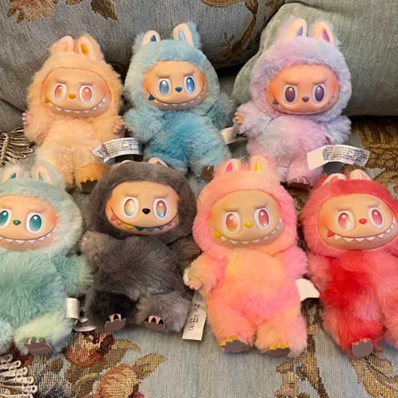 For Quality Macaron Second-Generation Labubu Sitting Party Vinyl Plush Blind Box Toy 1 1 Surprise Box Accessory ChildrenS Gift XJ250607