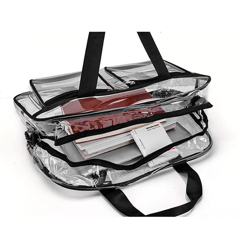 PVC Gym Bag Transparent Sports Duffle Bag Waterproof Fitness Yoga Handbag Large Portable Shoulder Crossbody Clear Swimming Tote 250603