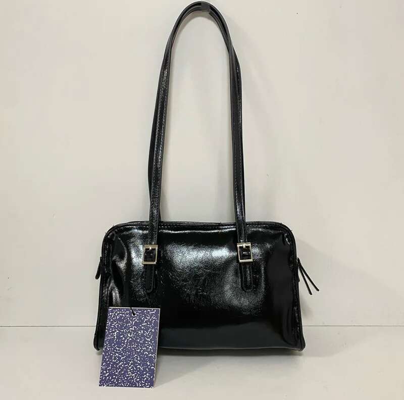 2025 New Fashion Ladies Single-Shoulder Large-Capacity Black Retro Crossbody Bag Luxurious Design Casual Women Handbag