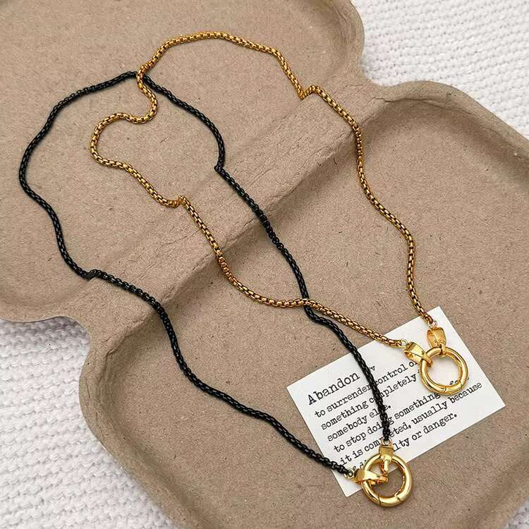 NS1082 High Quality Diamond Christian Religion Jewelry Gold Plated Stainless Steel Chain CZ Micro Pave Cross Pendant Necklace