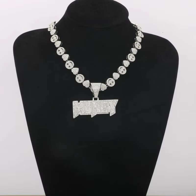 Popular Hip Hop Jewelry Fine Cuban Link Chains Fashion Chokers Necklace Men Bracelet Pendant Necklace Jewelry Set