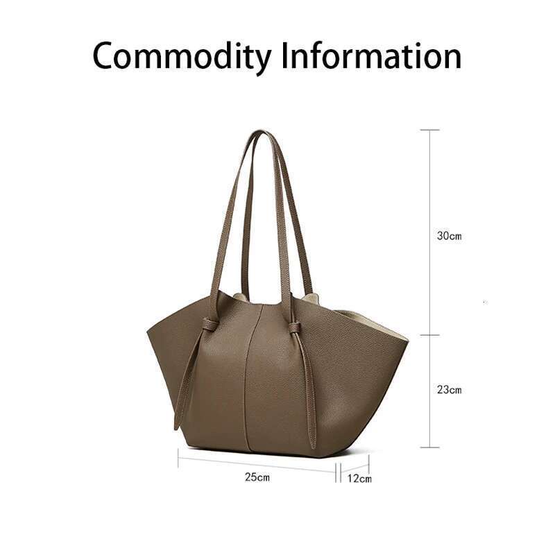Brand Shoulder Tote Bags for Women Soft Cowhide Fashion Wing Bag Designer Large Capacity Shopping Handbags bag