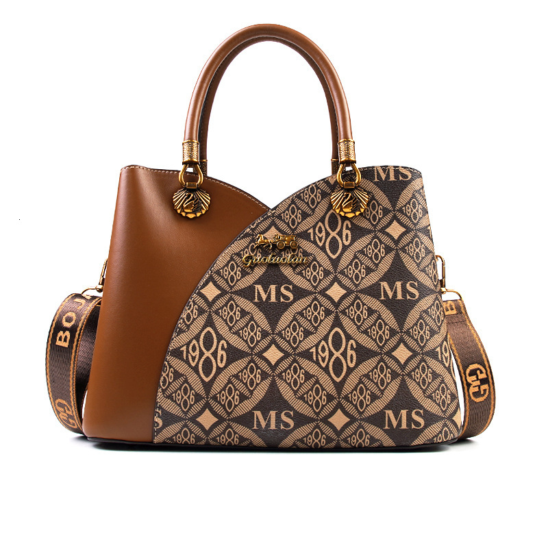 Luxury Brand Designer Bag Vintage Women's Bag High-End 2024 New Tote Bag For Women Commuting Large Capacity Fashion Handbag Mom Bag Crossbody