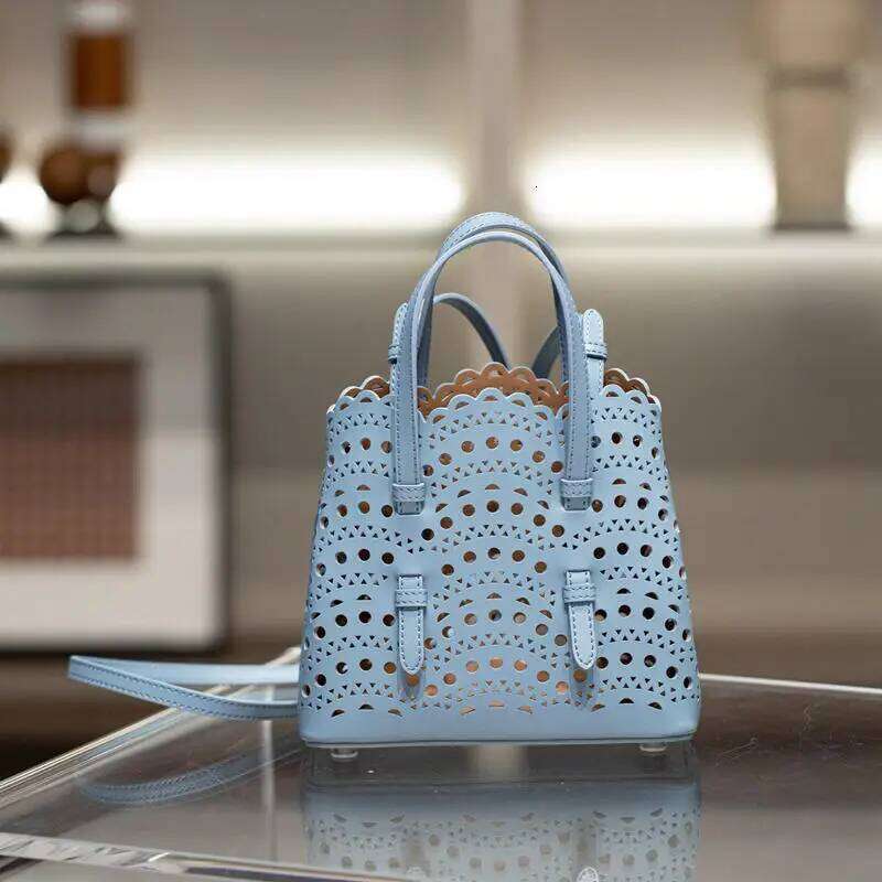 Women's High-Quality Fashion Large Capacity Genuine Leather Bucket Bag Brand Design Retro Casual Women's Handbag