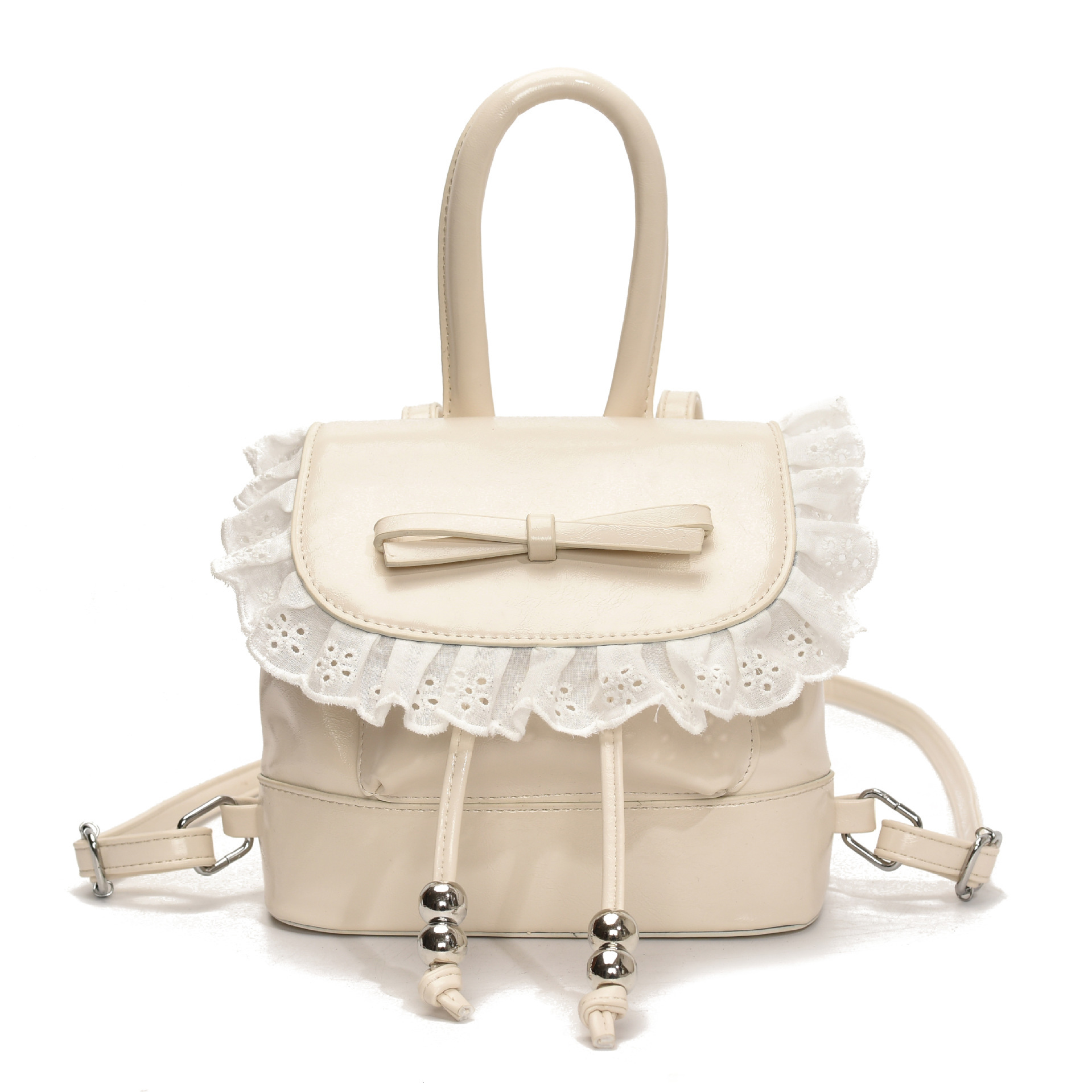 designer Women's Bag 2025 New Spring Fashion Cute Small Backpack Versatile Casual Travel Backpack Bucket Bag