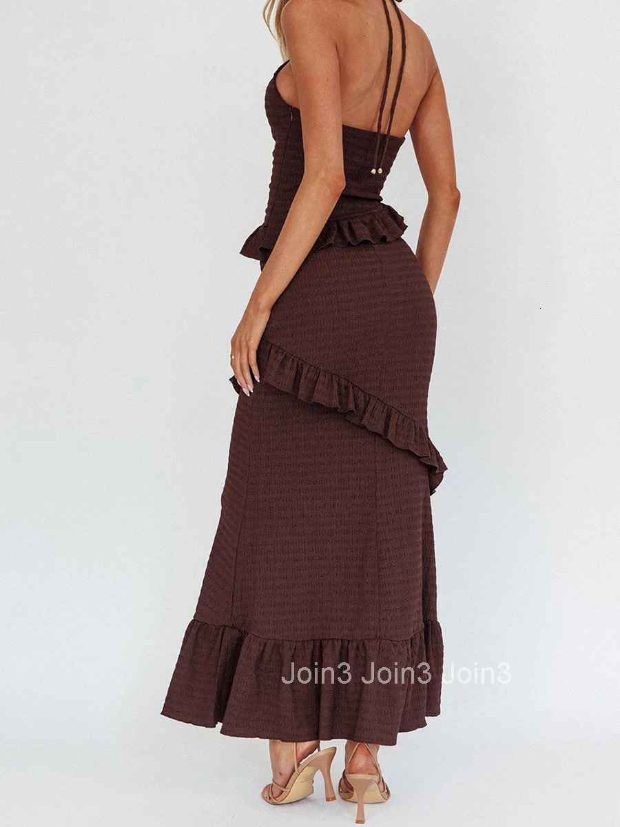 Elegant Floral Print Off-shoulder Blouse High Waist A-line Midi Skirt Set for Womens Summer Fashion Outfits