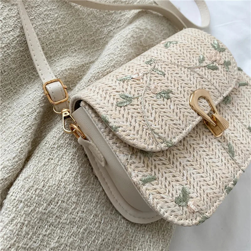 Kids Crossbody Bag Summer Straw Woven Mother Bags for Girl Women Shoulder Purses and Handbag Bolsa Infantil Menina 250605