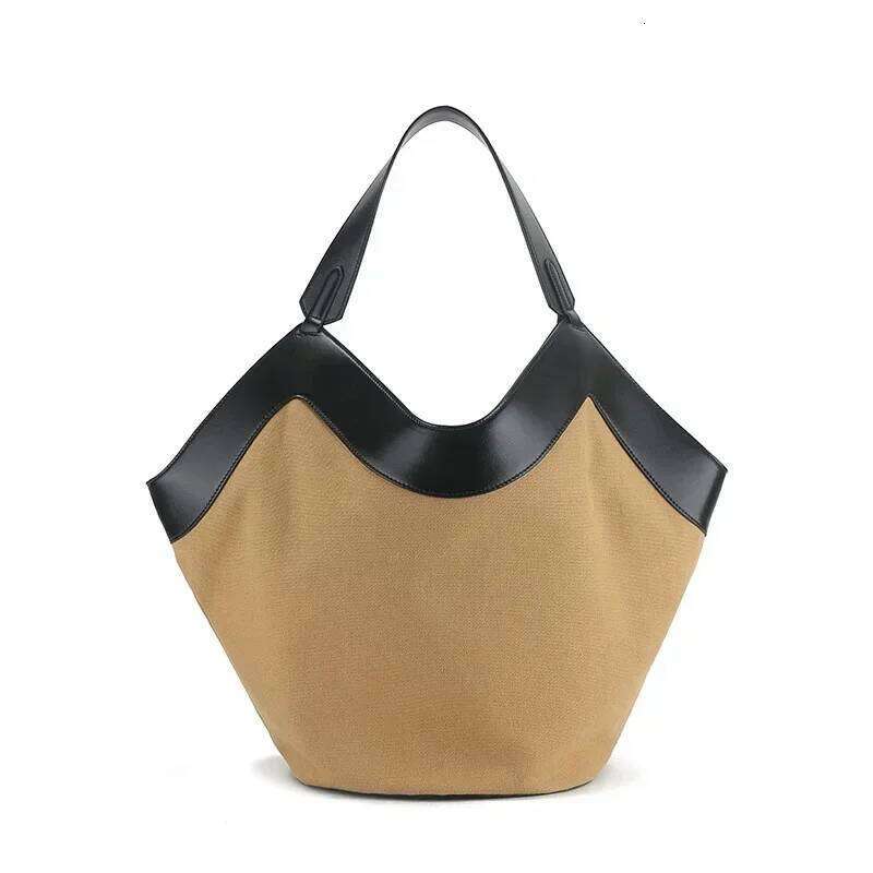 2024 New High Quality Lychee Grain Leather Large Capacity Shoulder Crossbody Bag 250605