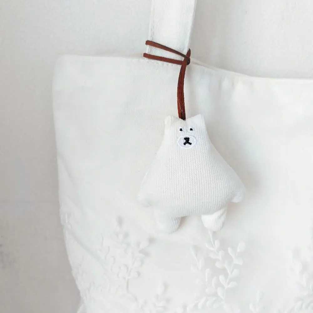 Cloth Bear Bag Pendant Soft Bag Charms Bag Match Accessories Cue Backpack Decoration Cookie Korean Style Animal Lanyard Girl XJ250607