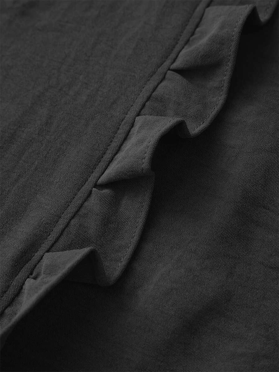 Elegant Floral Print Off Shoulder Maxi Dress with Ruffle Trim and Tie Waist for Womensummer Beach Vacation Party