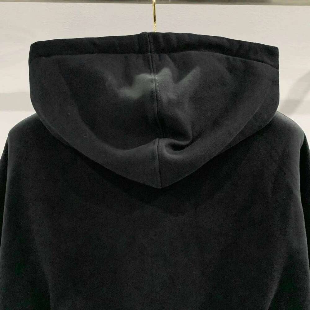 RO High Street Cotton Women's Dark Personality Waist Slimming Hooded Short Hoodie Jacket Zipper Knit Hoodies Sweatshirts