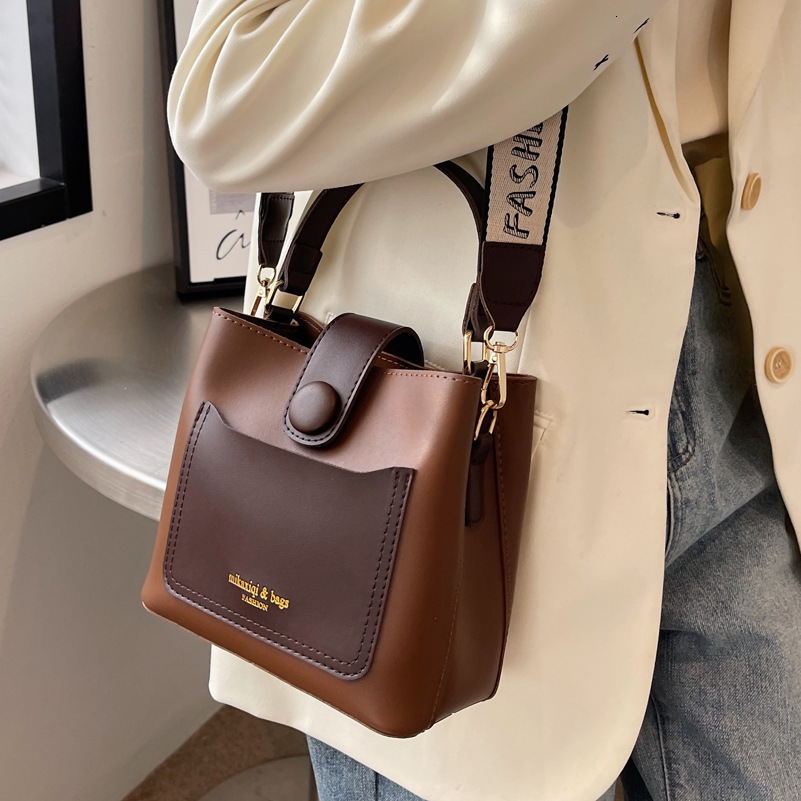 Free Shipping 2025 New Designer Bag Fashion Handbag Cross-border Multifunctional Shoulder Bag Retro Luxury Wallet Trendy Women's Bucket Bag