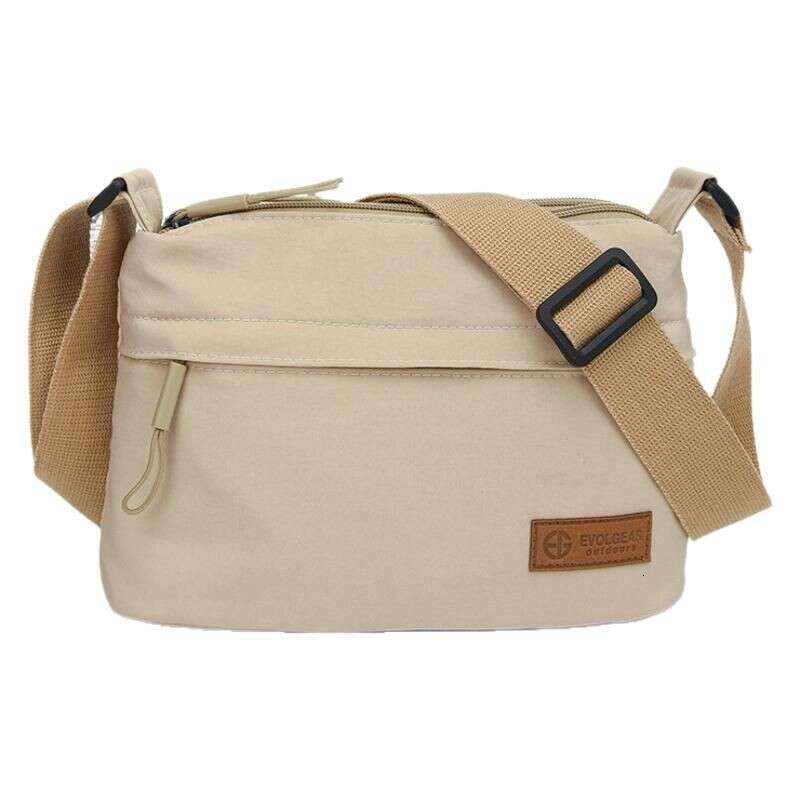 Minimalist Solid Color Nylon for Women 2024 New Multifunctional Casual Waterproof Portable Fashion Single Shoulder Crossbody Bag