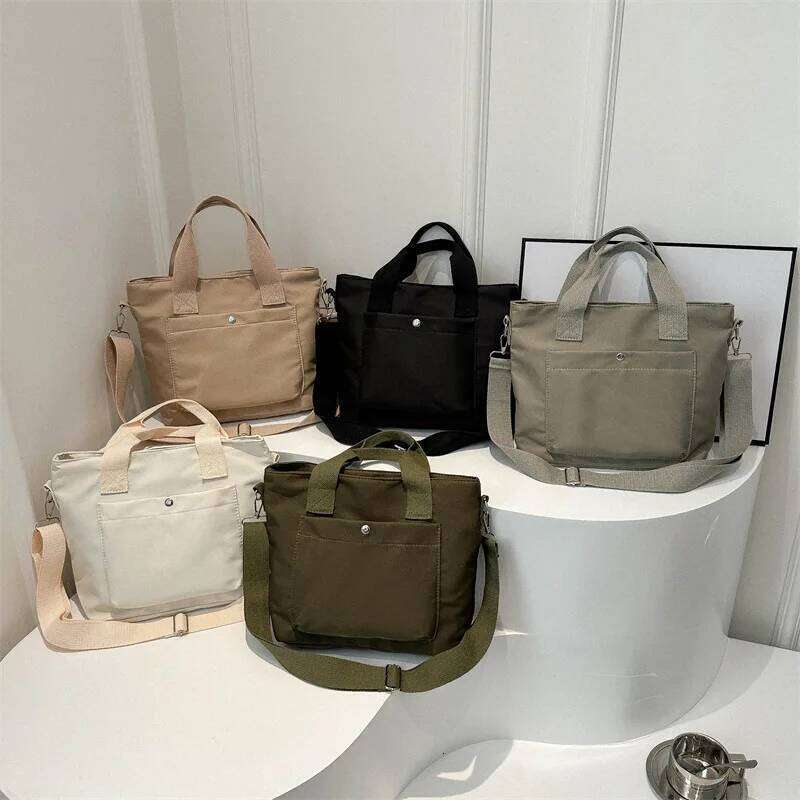Small Casual Tote Women Shoulder Messenger Bags Korean Canvas Fashion Female Crossbody Bag for Girl Cloth Handbags bag