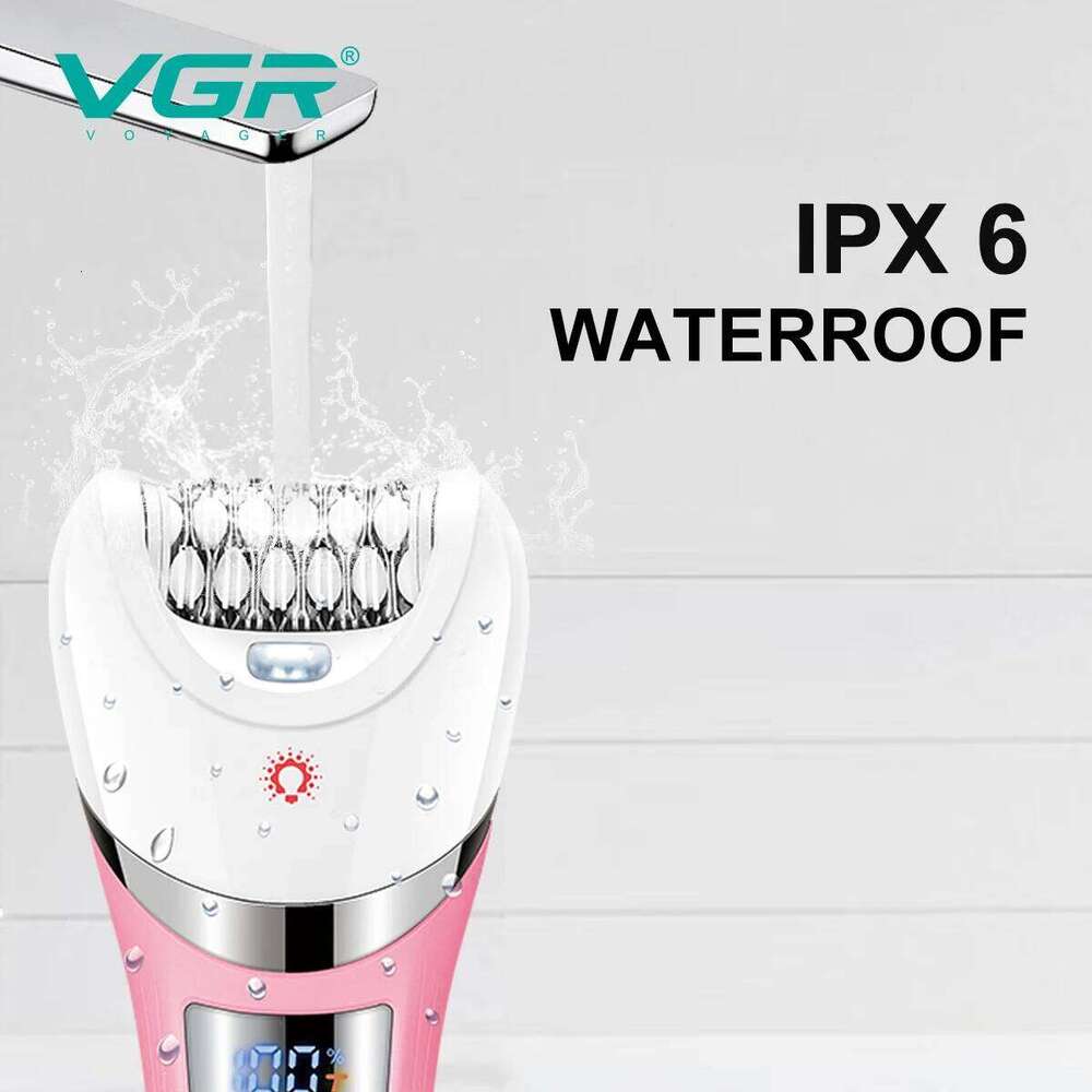 VGR Professional Epilator Electric 5In1 Rechargeable LED Multifunctional Care Hair Remover Women V-759