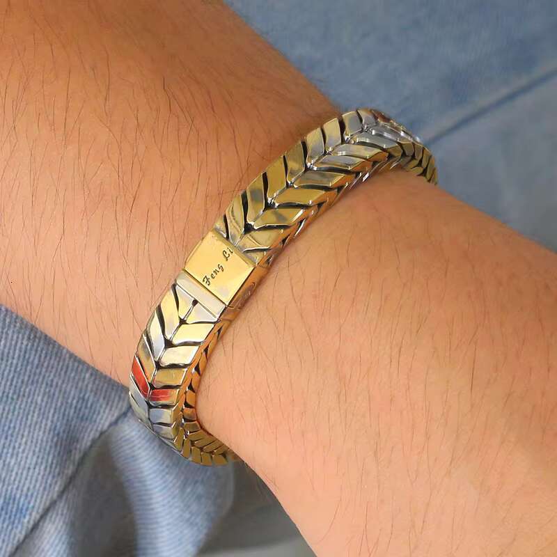 Customization Jewlery Pt950 Platinum Dragon Bracelet Men 10mm Miami Silver VVS Moissanite Cuban Link Chain Bracelets and Bangles