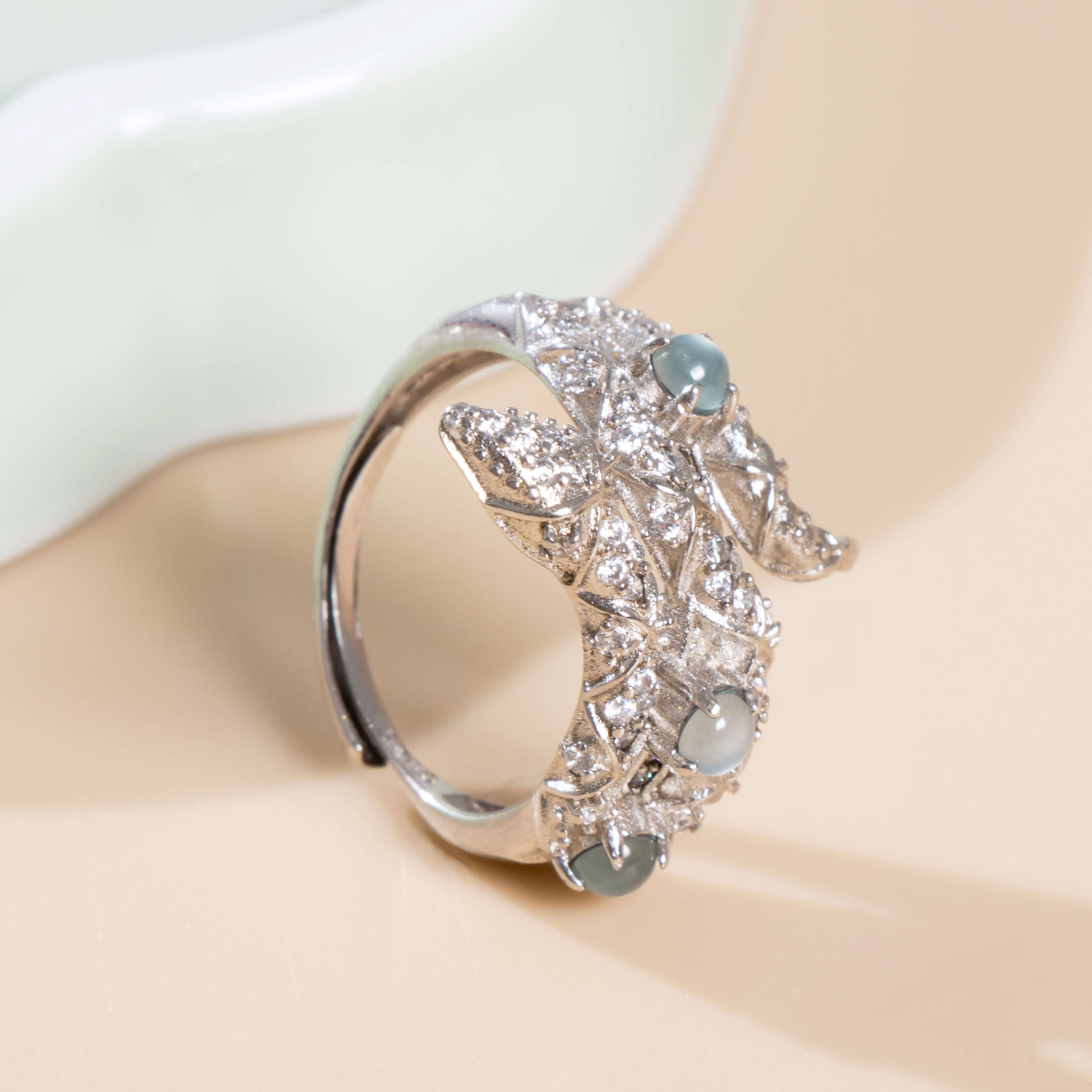 Wholesale Vintage 925 Sterling Silver Snake Ring Unisex Jewelry Natural Jade Inlay Weddings Anniversaries Direct