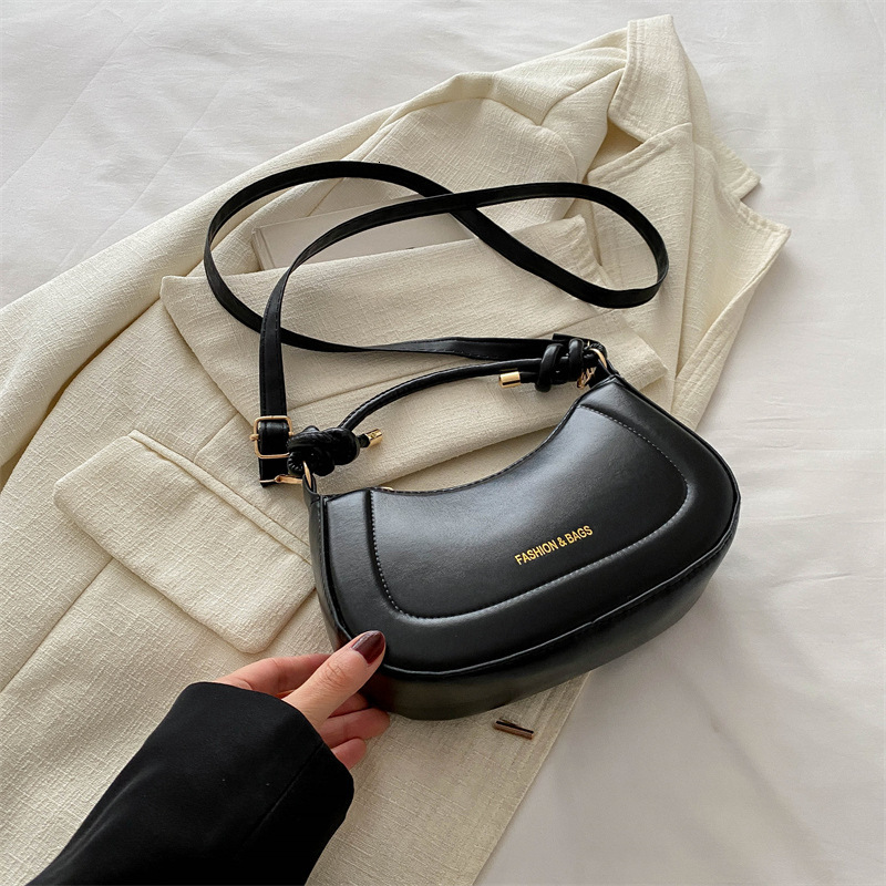 Luxury Brand Designer Bag Solid Color Textured Simple Single Shoulder Crossbody Bag For Women 2024 Spring New Versatile Ins Style Casual Bag Fashionab