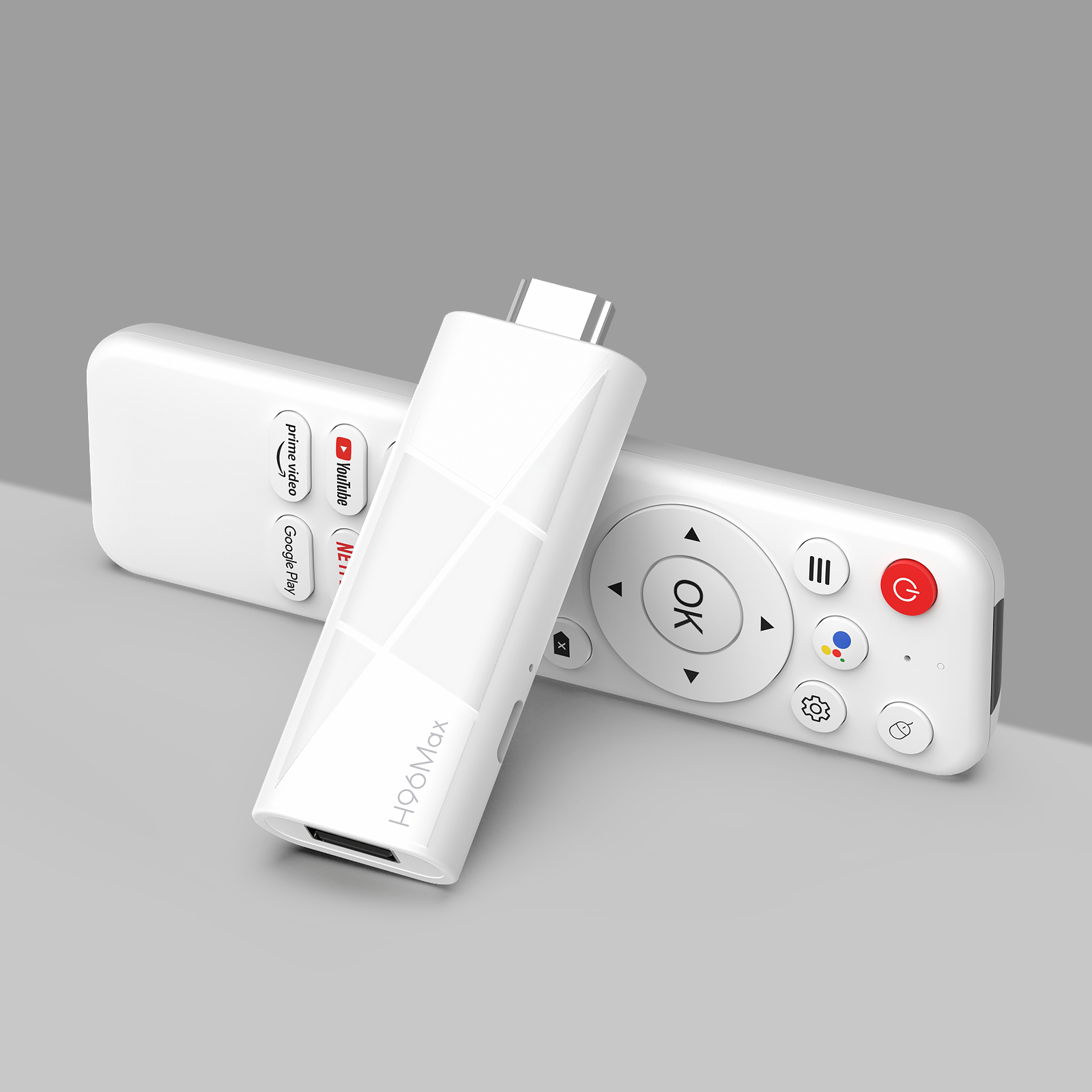 H96 MAX TV Stick Android 14 Rockchip 3518 With Wifi6 4K ULTRA 3D HDR Bluetooth5.4 Google Voice Assistant Media Player TV Sticks