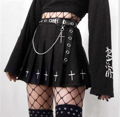 Selling Spring Summer Cross Zipper Pleated Women's Hot Style Skirt 2025 New Casual Fashion Trendy Clothing