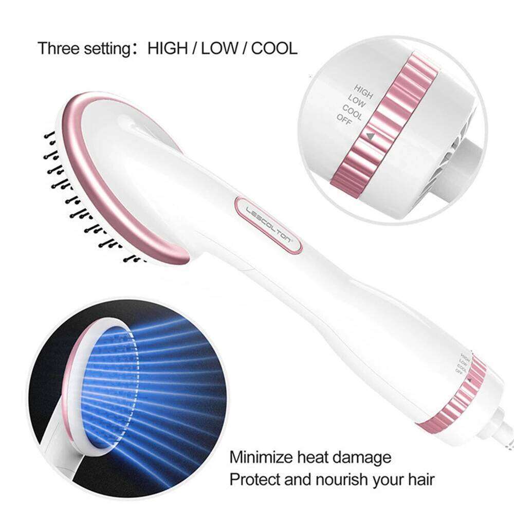 Multifunctional Brush Care Comb One Step Styler For Dryer Negative Ion Hair Blower Straightener