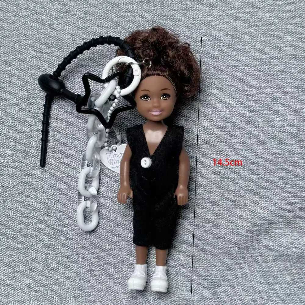New Cute Doll Pendant Hanging Ornament DIY Change Clothes Keychain Bag Charm Gift XJ250607