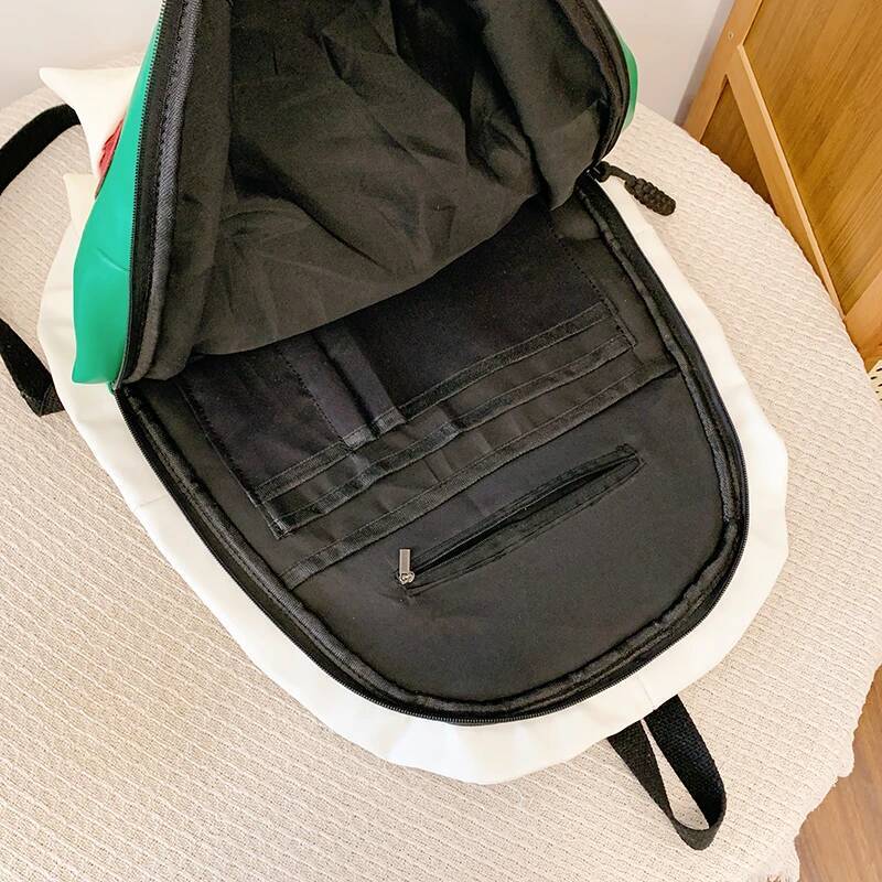 2025 New Cute Turtle Shell Backpack Green Women Kawaii Soft Throns Backpacks Trendy College Student School Bag Gift for Girls