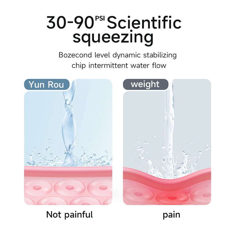 Portable Smart Electric Oral Irrigator Water Flosser 4 Jets 3 Modes Rechargeable Dental Water Jet Irrigator Dental Teeth Cleaner 250605