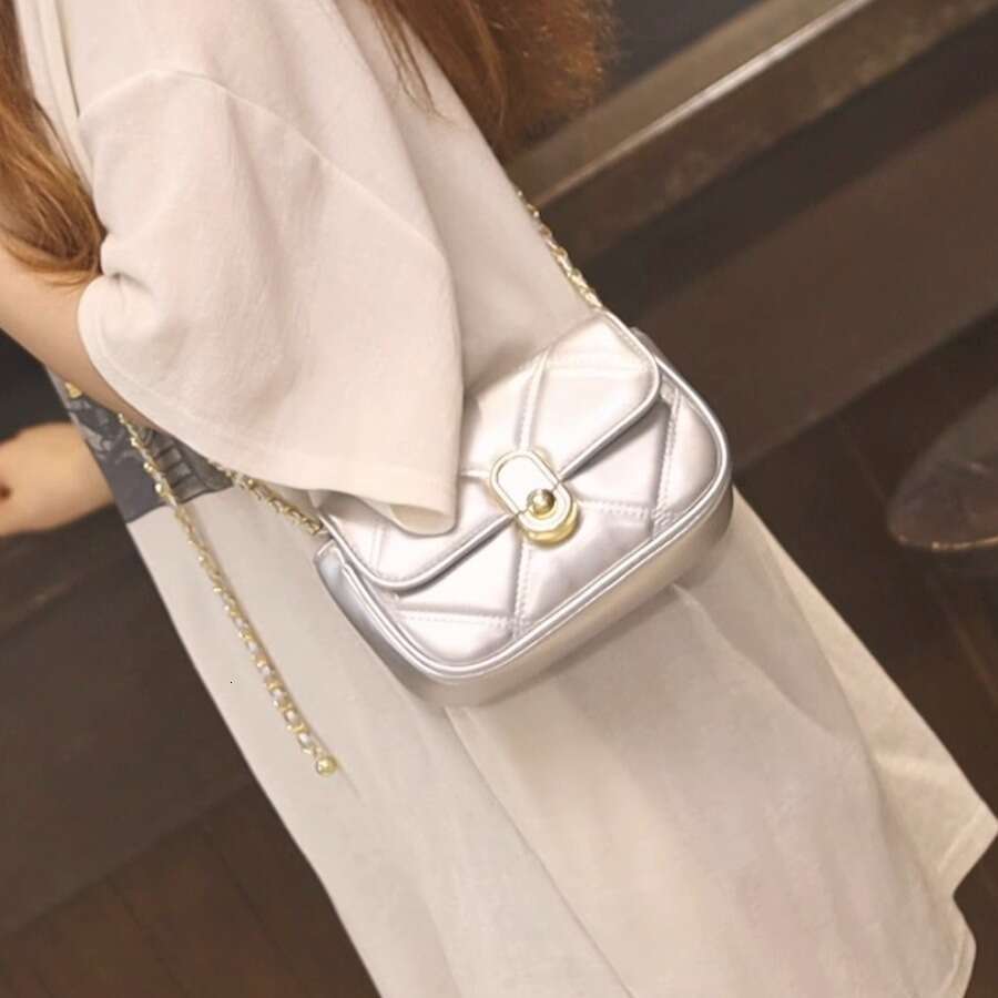 2024 New Summer Phone Single Shoulder Women Square Office Small Handbag Trending Crossbody Bag This Year