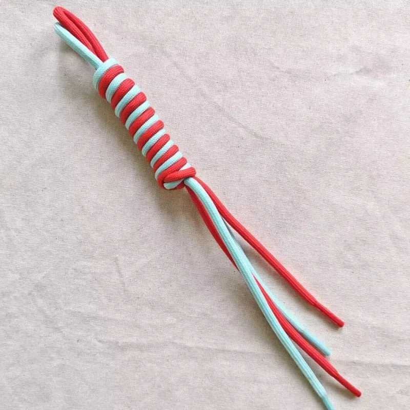 INS DIY Bag Pendant Nylon Handmade Braided Rope Keychain Colorful Keyring For Women Bag Charm Handbag Hanging Dec Key HolderXJ250607