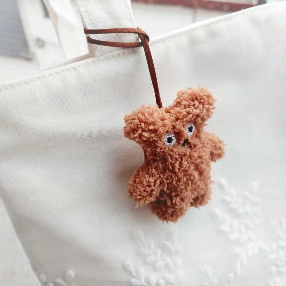 Cloth Bear Bag Pendant Soft Bag Charms Bag Match Accessories Cue Backpack Decoration Cookie Korean Style Animal Lanyard Girl XJ250607