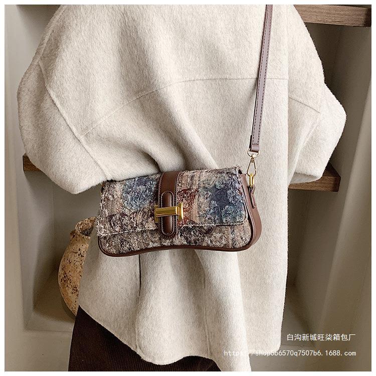 Free Shipping Designer Bag Niche Underarm Womens 2025 New Fashionable Luxury Single Shoulder Crossbody Bag Casual Handbag Bags