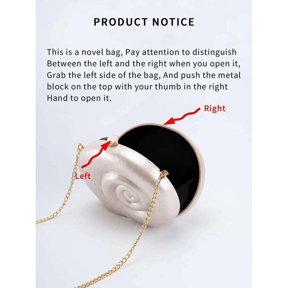 Fairy Acrylic Snail Square Shell Box Versatile Special-Shaped Banquet Party Matchinging Rendering Marble Pattern Layered Dinner Wedding Bride Women 