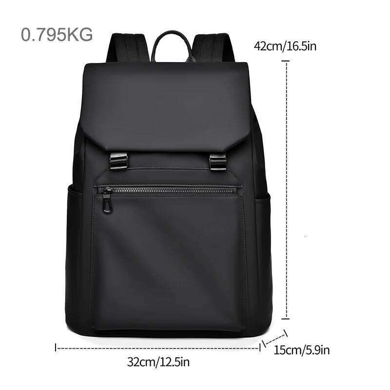 Laptop For Men New 14/15 Inch Urban Daily Work Backpack Male Casual Business Bag College Student Back Pack Black Gray