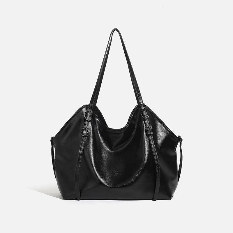 Casual Style Soft Leather Tote for Women 2024 Autumn Winter New Large Capacity Fashion Shoulder Crossbody Bag