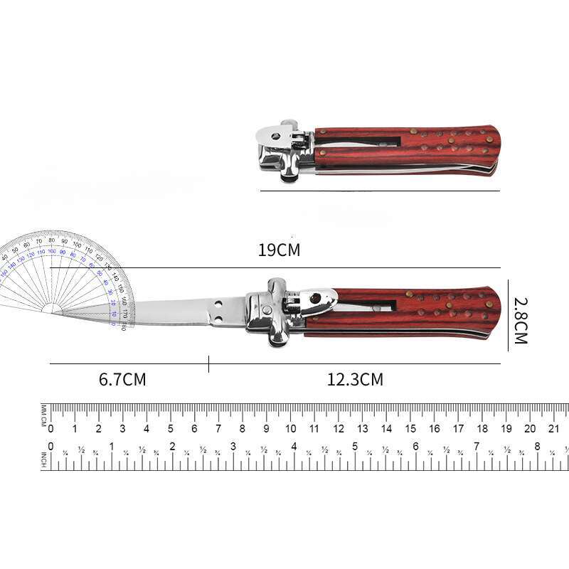 New Mafia AKC Outdoor High Hardness Multi-Function Pocket Wild Survival Folding Fruit Knife Tool