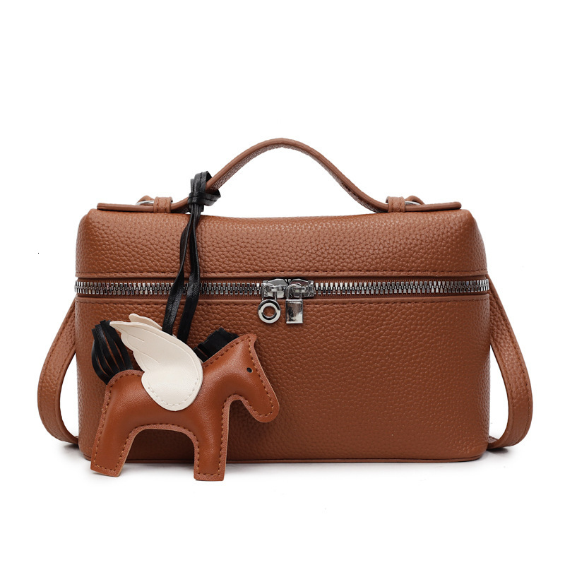 designer High-end Handbag Small Square Bag 2025 New Women's Bag Summer Trendy Textured Handbag Crossbody Bag Commuter Women's Bag