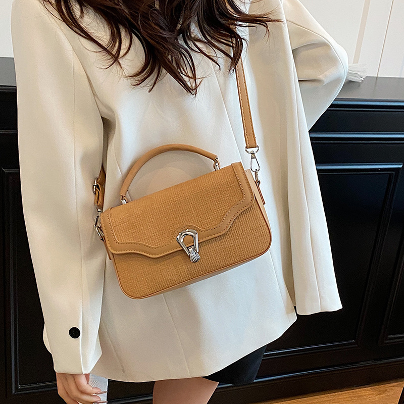 designer High-end Small Bag for Women 2025 New Fashion Versatile Small Square Bag Casual Simple Shoulder Crossbody Bag for Women