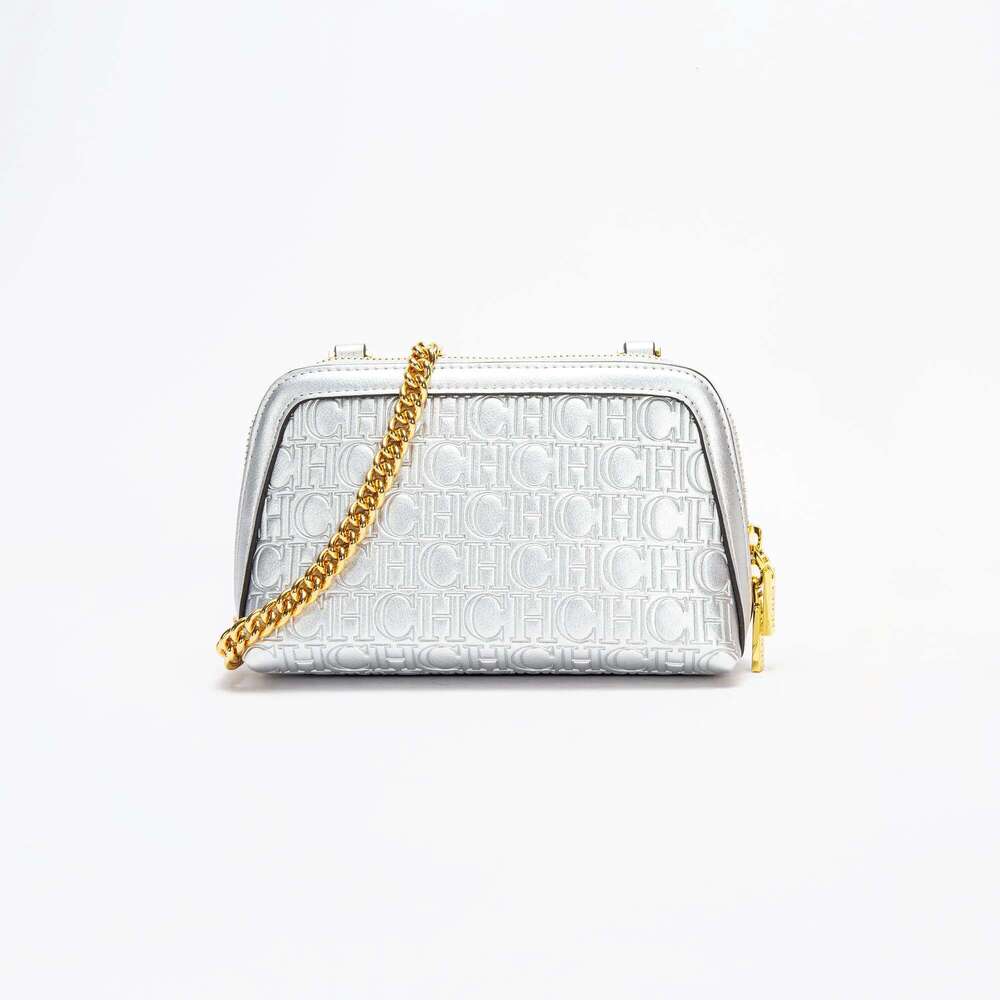 2025 New Fashion Minimalist Versatile Letter Print Design Women's Shoulder Solid ColorExquisite Chain Bag