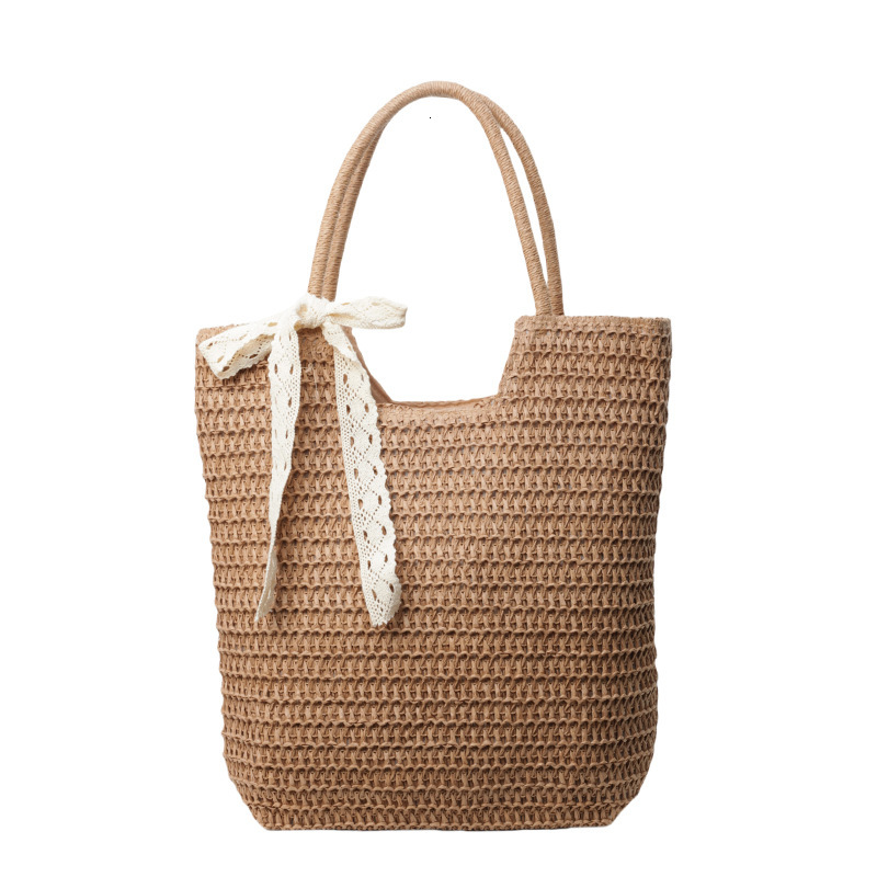 designer Summer Versatile Straw Bag for Women 2025 New Large Capacity Shoulder Tote Bag Beach Vacation Woven Beac