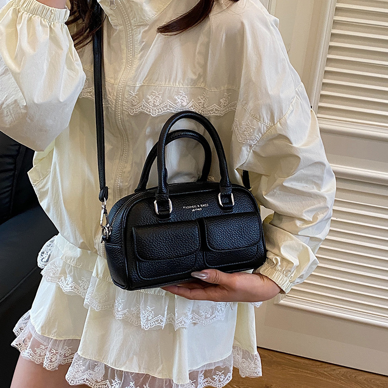 designer High-End Handbag for Women 2025 New Casual Fashion Versatile Crossbody Bag Korean Style Shoulder Boston Bag