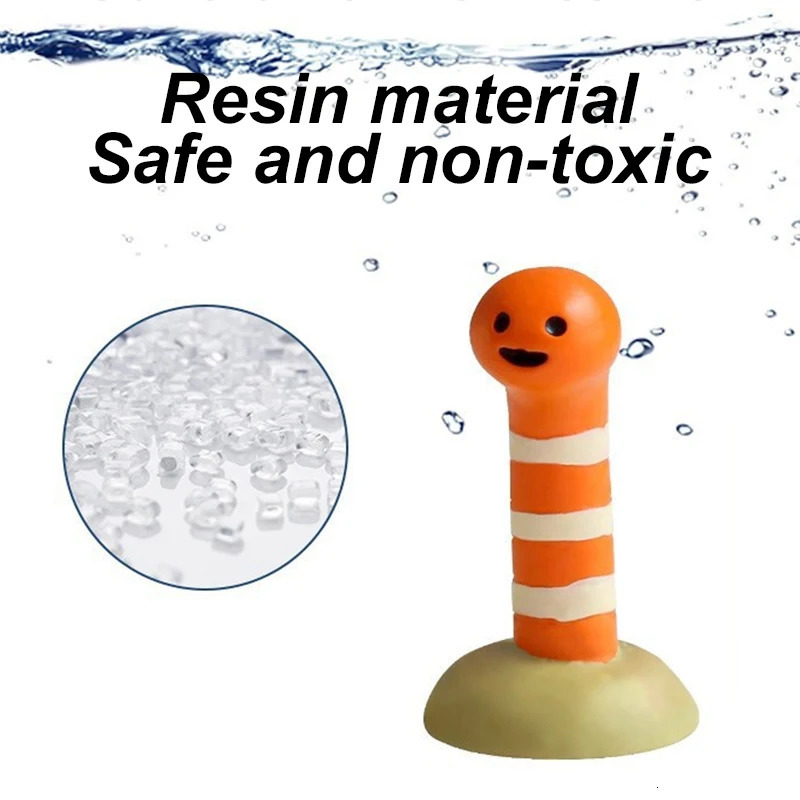 2 Pcs/set Aquarium Decor Accessories Cute Animal Bookshelf Decoration Home Decoration Landscaping Ornament Fish Tank Decoration 250604