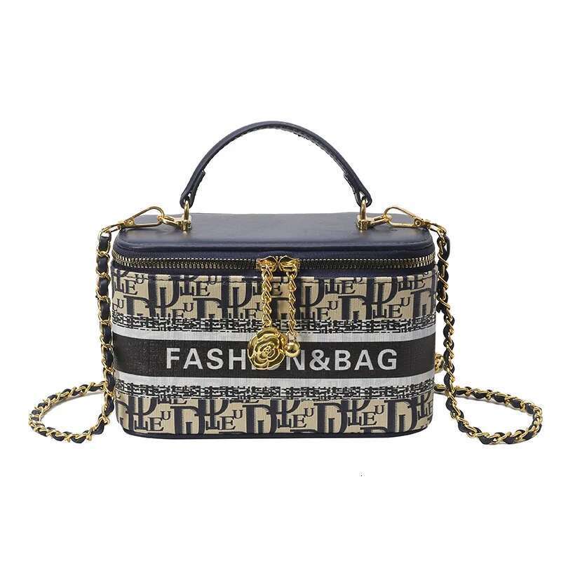 Women 2025 New Style Simple Fashion Retro Letter Large Capacity Handheld Box Crossbody Bag