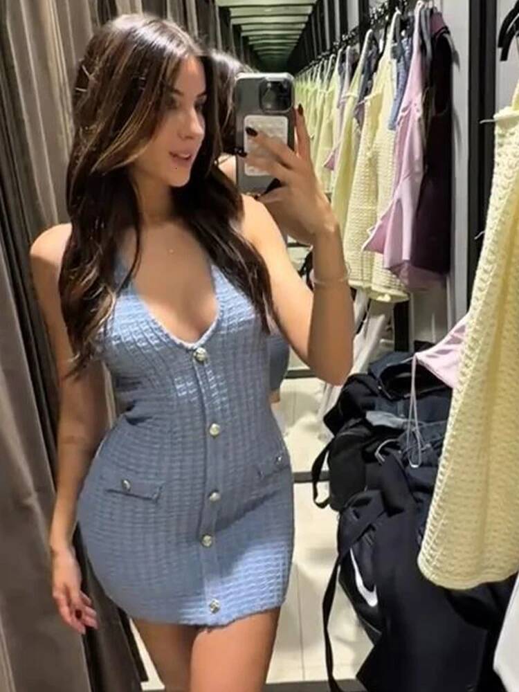 Elegant Knitted Women's Two Pieces Set Fashion Single-Breasted Tube Top Hip Package Pockets Shorts Summer Casual Lady Suit 2025