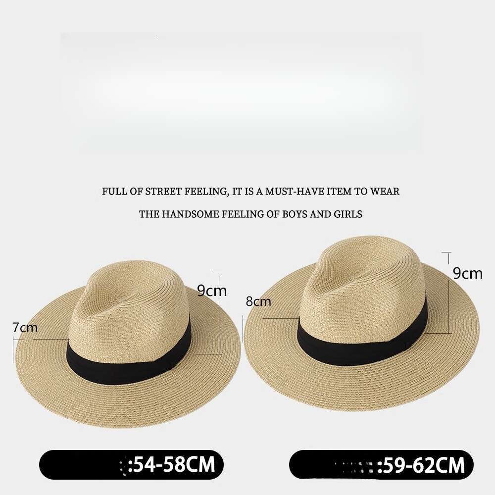 Panama Women, Summer Sun Protection Men, Wide Brim Beach Hat for Travel and Group Building designer bag